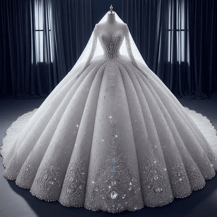 Exquisite Wedding Dress